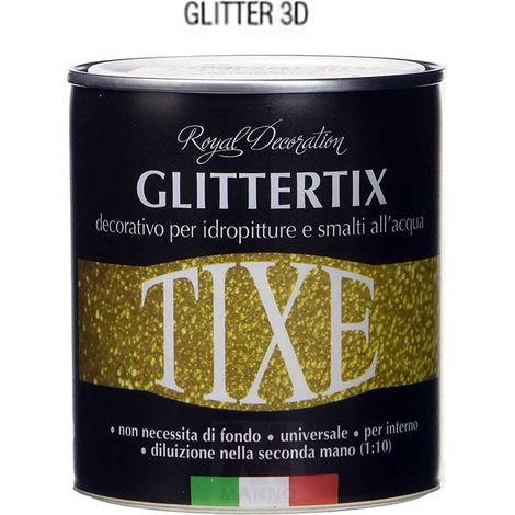 Glitter gel - Tixe Glittertix 3D - 250 ml (1/4)