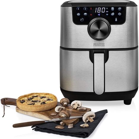 Princess Friggitrice Smart Argento 4,5L Wi-Fi 1500W