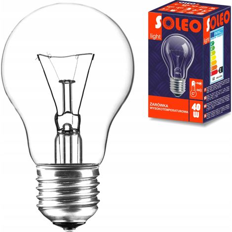 Hochtemperaturlampe Soleo 40W A55 E27 230V (1/3)