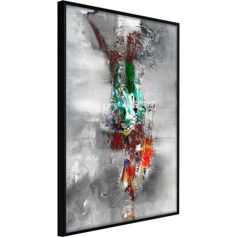 Affiche Murale Encadrée "Contradiction of Opinions" 40 x 60 cm Noir