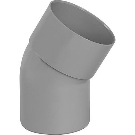 Coude PVC évacuation 30° mâle/femelle Ø100