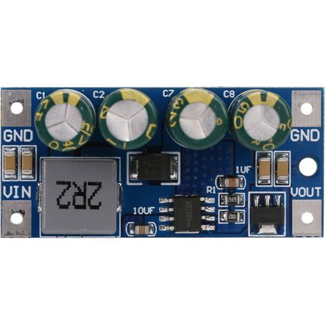 Convertisseur élévateur de tension CC 60 W, module élévateur 3,7 V-18 V vers 5 V, 6 V, 9 V, 12 V, 15 V, 19,5 V (9 V) (1/5)