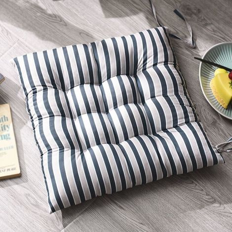 Morbido cuscino quadrato per sedia, in cotone e poliestere, per giardino, patio, ufficio, casa, decorazione (1/3)