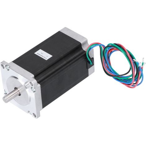 Moteur pas à pas 57, 2,5 Nm, 4 fils, arbre de 8 mm, accessoires pour fraiseuses et tours CNC, 24 V, 4,2 A, référence 57HS10042A4D8, arbre unique (1/5)