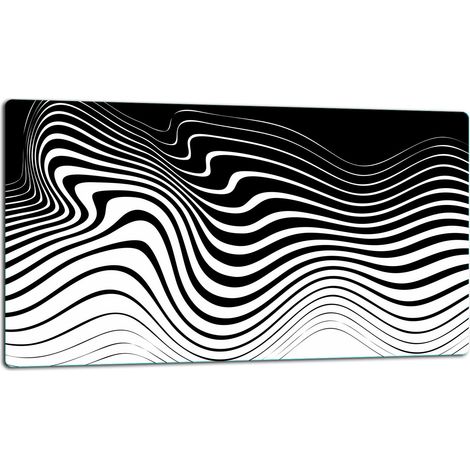 Schneidebrett aus Glas, 52x30 cm, Zebramuster (1/5)