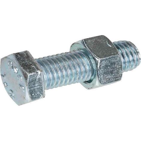 Boulon tête hexagonale acier 8.8, 16x60mm boîte de 50 pièces