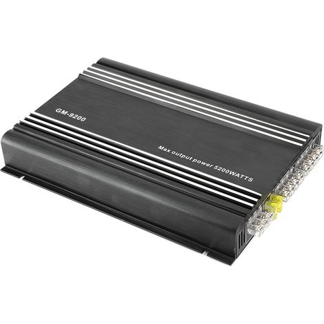 Ej.Life 4 X 70 W 4-Kanal-Audio-Leistungsverstärker, Schwarze Aluminiumlegierung, Auto-Stereo-Verstärker für Car Hifi (1/5)