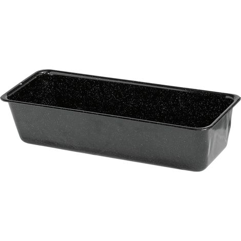 RIESS Moule à gâteaux royaux 25x10cm noir émail (1/5)