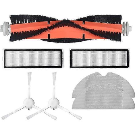 Filtre pour aspirateur brosse pour aspirateur Filtre de brosse pour aspirateur filtre de Lavable Aspirateur Accessoires pour Xiaomi Dreame F9 Robot Aspirateur Serpillière Roller Side Brosse HEPA Filtr (1/5)
