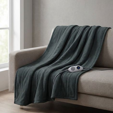 Instant Warmth Electric Heated Throw (1/2)
