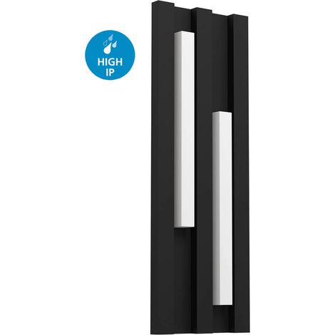 Murale Fandina Noir L: 14.5cm B: 5.5cm H: 41.5cm 3000k (1/4)