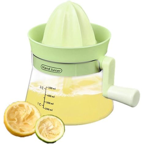 1 presse-agrumes manuel, tête rotative, presse-orange, pour jus de pamplemousse et d'orange, cuisine domestique et professionnelle (1/4)