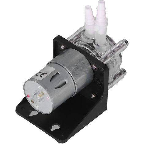 Pompe péristaltique 3 galets, débit élevé 500mL/min, avec tube silicone, pour dosage liquide G92812V (1/5)