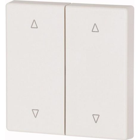 Bouton à bascule double flèches crème brillant 000179605 EATON CWIZ 02/55