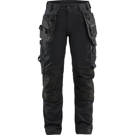 Pantalon de travail stretch 2D femme 7132 - Noir XS - FR(34) - SE(C32) - Standards