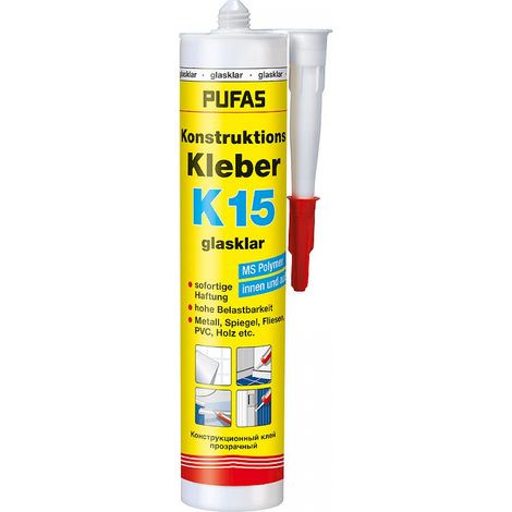 Pufas Konstruktions-Kleber K15 300g 35001000