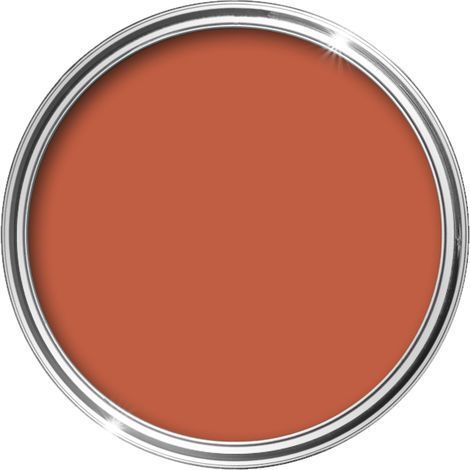 HQC Masonry Paint -  Weatherproof & Long-lasting Protection For All Exterior Walls - Terracota - 1L