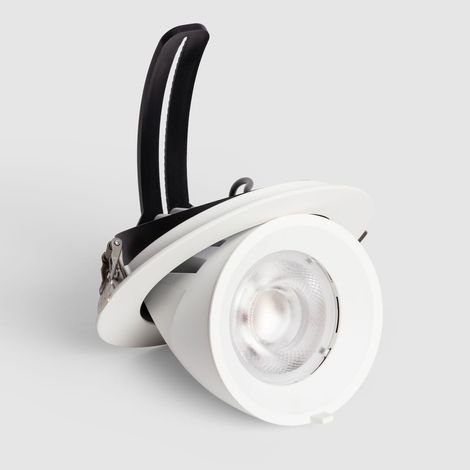 Downlight LED 30W Circolare Orientabile Chip OSRAM CCT Selezionabile 120 lm/W LIFUD Foro Ø 150 mm Selezionabile (Caldo-Naturale-Freddo) (1/5)