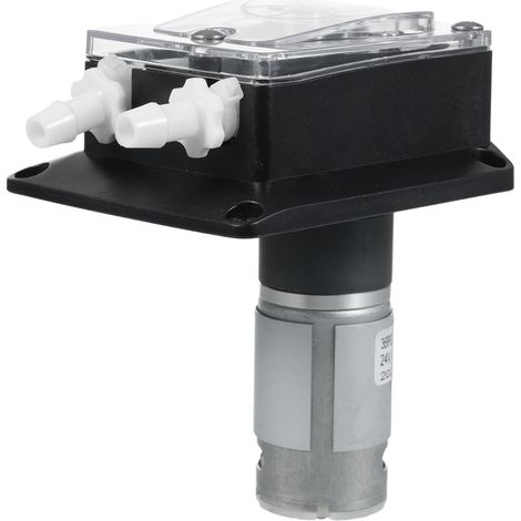 GROTHEN Pompe péristaltique DC 12 V Dosage de liquide à grand débit 1500 ml/min 2 rouleaux avec tube en silicone transparent de qualité alimentaire pour additifs d'analyse chimique de laboratoire d'aq (1/5)