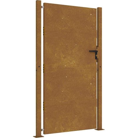Maison Exclusive - Gartentor 100x200 cm Cortenstahl