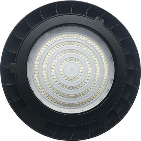 Suspension Industrielle LED HighBay UFO 200W IP65 90° - Blanc Froid - SILUMEN (1/5)