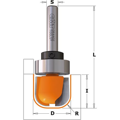 851.002.11B FRESA PARA ENVASES MADERA  HM S=6.35 D=19  C/RODAM.