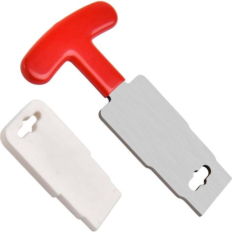 Outil de retrait de bouchon de piscine outils de retrait de boule oculaire en métal de première qualité avec poignée rouge bouchons de piscine pour piscine Hayward Hydrostream SP1419A-SP1419E (1/5)