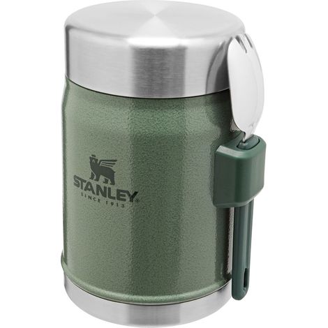 Stanley Classic Legendary Food Jar 0.4L Con Spork - Thermos Mantiene Caldo O Freddo Per 7 Ore - Contenitore Termico Per Alimenti Caldi - Lavabile In Lavastoviglie - Senza BPA - Green (1/5)