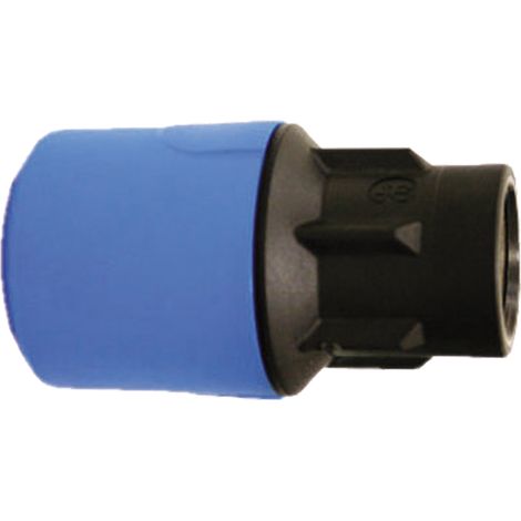 John Guest Speedfit Blue Adaptor 25mm X 3/4" Female UG4502B (Pack of 2) (1/3)