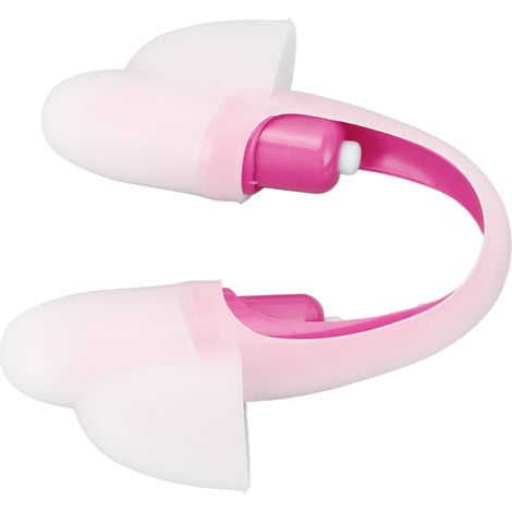 Mini masseur électrique à pression par points d'acupuncture, vibrant, pour la relaxation des yeux, petit masseur portable pour épaules et cou, rose (1/5)