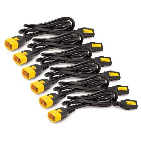 APC AP8702S-WW cable de transmisión Negro 0,61 m C14 acoplador C13 acoplador