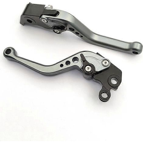 Leviers de frein, d'embrayage et de klaxon en alliage modifié (rouge) pour KTM 990 SMR/SMT 2009-2013 (1/4)