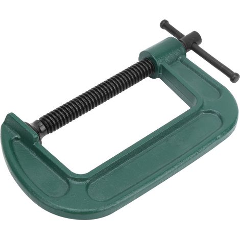 C-Klemme aus hochkohlenstoffhaltigem Stahl, G-Clip, 4,6 Zoll Klemmlänge, großes Torsionsbefestigungswerkzeug für Schreiner (1/5)