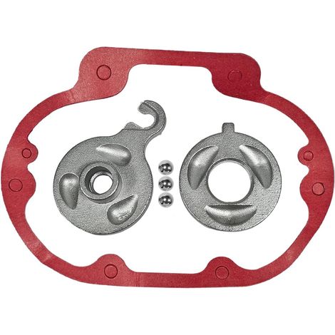 Easy Lever Pull Power Clutch Kit Fits for 1987-2022 Harley Big Twin Softail Dyna Touring Non-Hydraulic Models