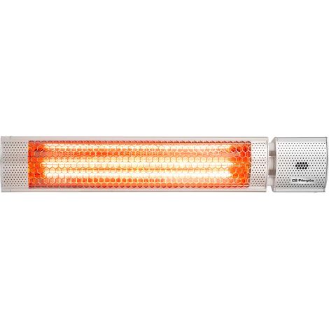 Estufa Eléctrica Infrarrojo 2000W Colocación Pared ORBEGOZO PHF 5 (1/4)