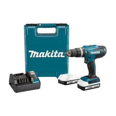 Taladro atornillador percutor a batería HP488D006 MAKITA