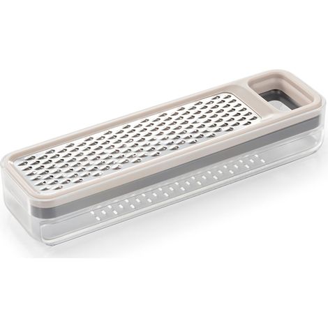 Tescoma 638240 Grattugie con contenitore, 3 pezzi, linea Compact (1/4)