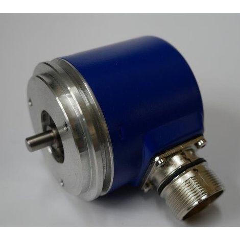 Codeur incrémental 5-30Vdc / 1T 200 impulsions axe sortant Ø 58mm bride standard détecteur optique Baumer (1/3)