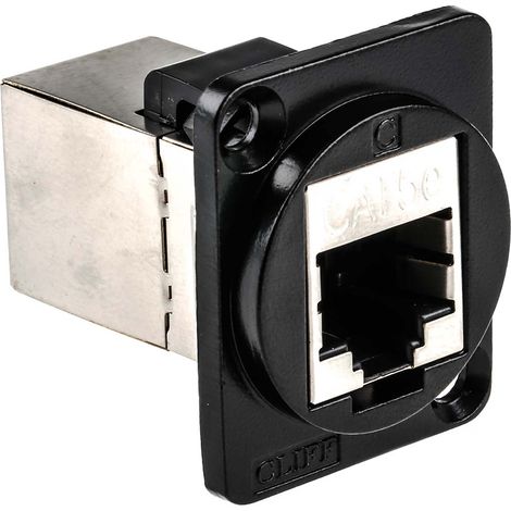 Connecteur traversant RJ45 cat. 5e RS PRO, 2 ports FTP ( Prix pour 1 ) (1/2)