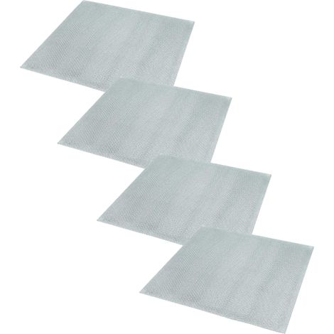 vhbw 4x Filtro metálico de grasa compatible con Siemens LZ6201000, LE67131EU02, LE67131EU01 campana extractora metal (1/4)