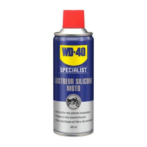 Wd40 Company – Lustreur silicone 400 ml – Pour surfaces non poreuses – Réduit frottements et vieillissement – Application facile sans polissage (1/10)