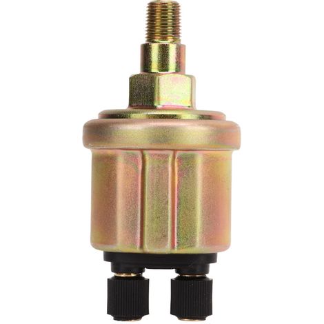 Capteur de pression d'huile pour groupe électrogène diesel 1/8NPT, double tête, finition or mat, compatible VDO 0-10 bar (1/5)