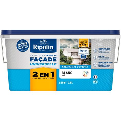 Fassadenfarbe 2in1 xpro3 RIPOLIN, BT 2,5 l RIPOLIN