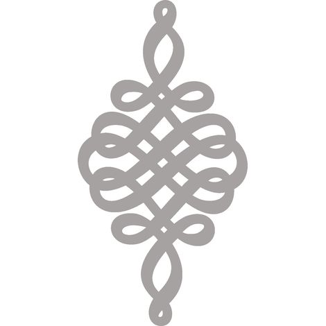 Lampada a sospensione decorativa traforata, colore grigio chiaro, modello Z9