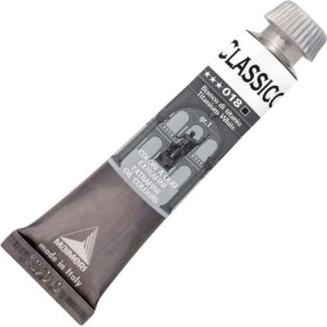 Colori Olio 20Ml. Bianco Di Titanio 018 Maimeri X3