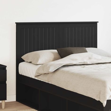 Tête de lit Chêne noir 135 cm Bois d'ingénierie vidaXL