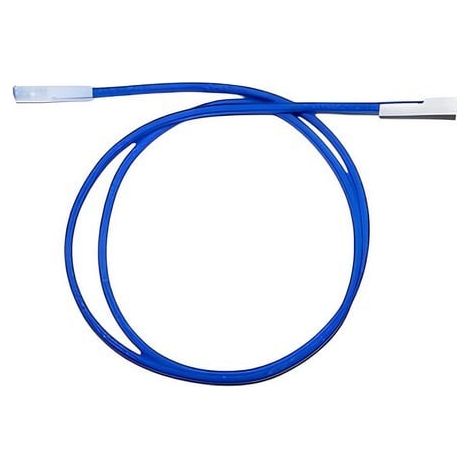 Tendeur sandow bleu 120 cm – Embouts basculants – Résistant aux intempéries – Pour sécuriser couvertures de piscine – Piscineo