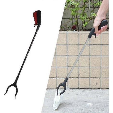 Outil de ramassage à long manche, pince à déchets, outil de nettoyage, poignée de bras à grappin (1/5)