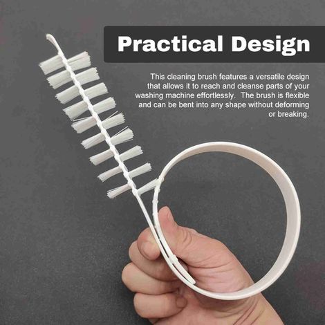 Brosse de Nettoyage pour Machine à Laver Résistance Nylon Flexible 60cm Crevice Durable Multifonction Household Unipack (1/4)