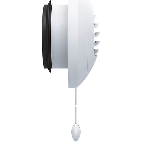 Bouche hygroréglable pour SDB / WC à cordon 10-45/45 m3/h ALIZE HYGRO VISION - AXELAIR - BTHSC104545 (1/2)